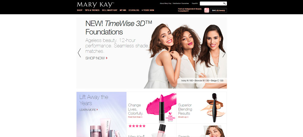 productos de belleza y cuidado de la piel - Mary Kay