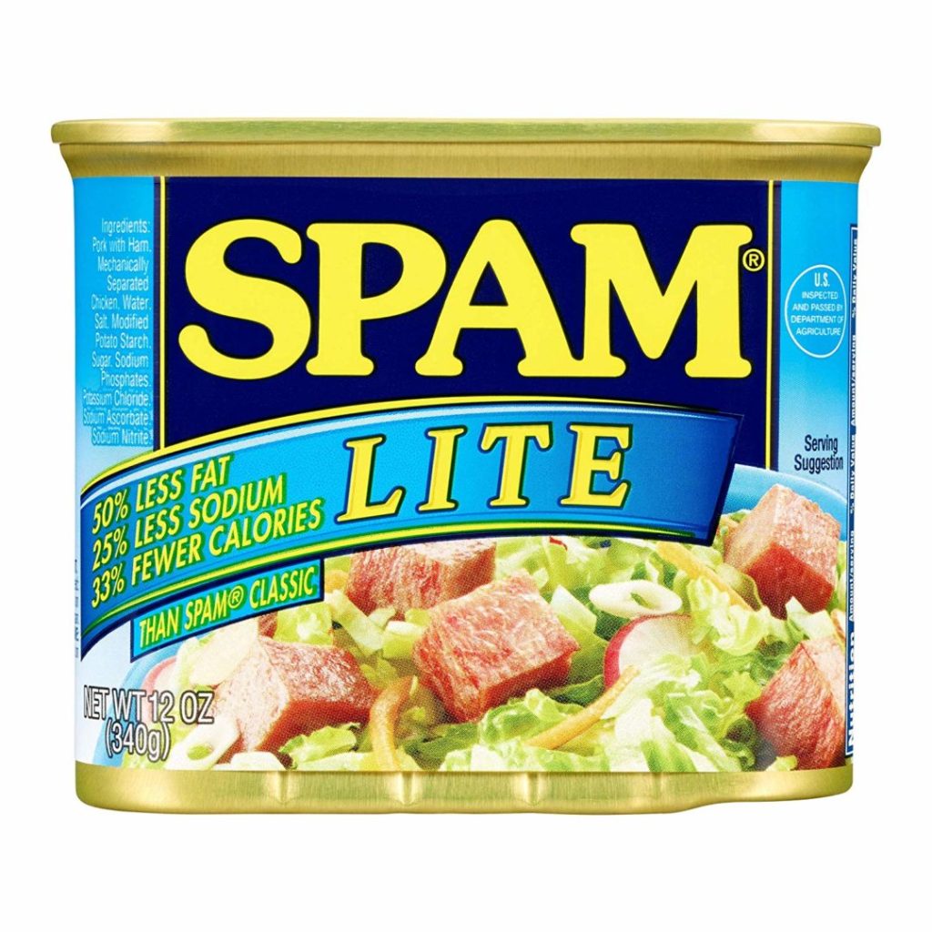 Spam Lite, lata de 12 Onzas 