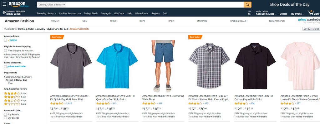 Regalos para el Día del Padre en Amazon - Camisas y chemises
