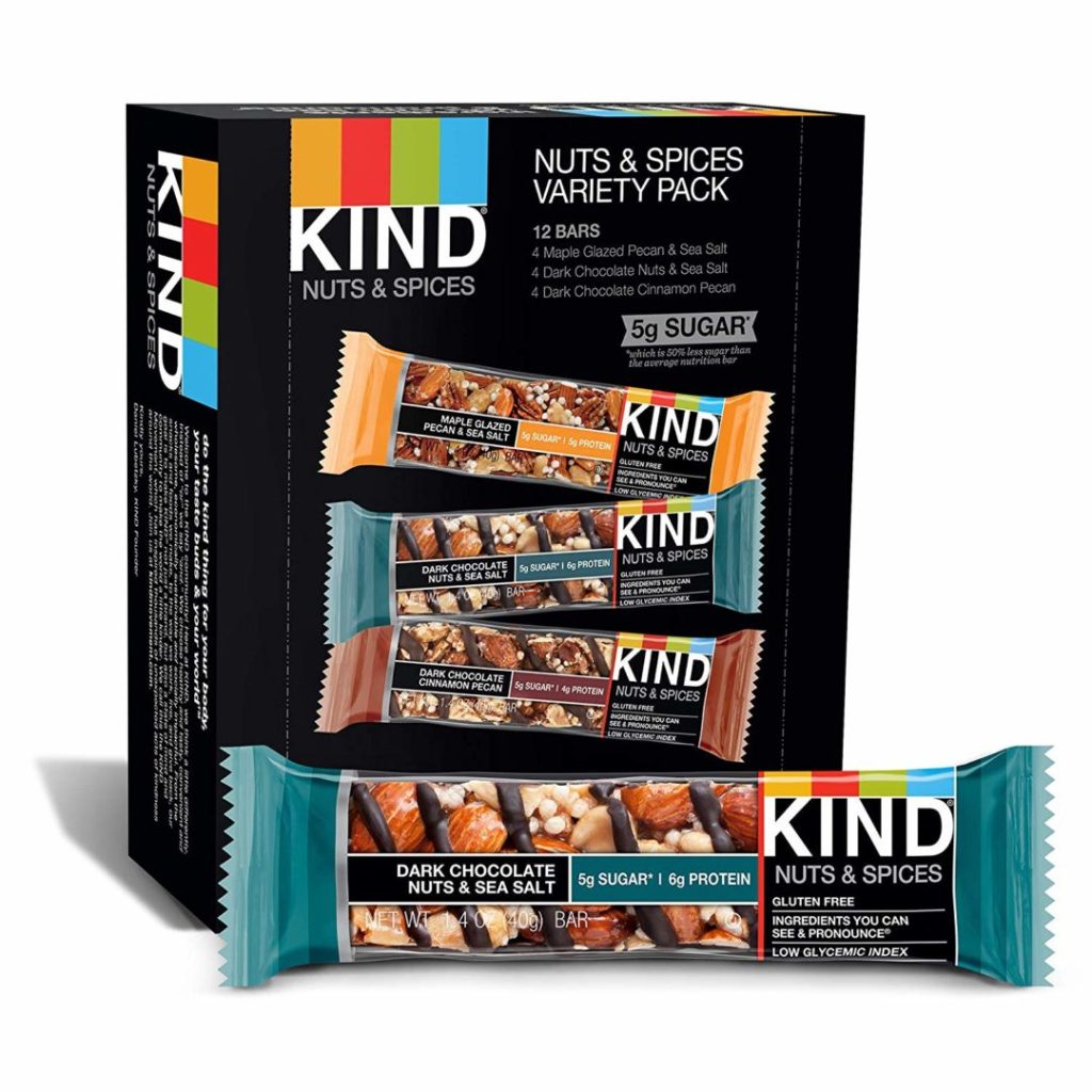 Barras Kind de Nueces y Especias 1.4 oz,