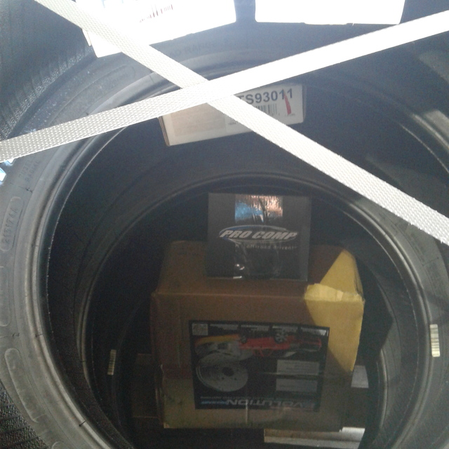 cauchos con repuestos