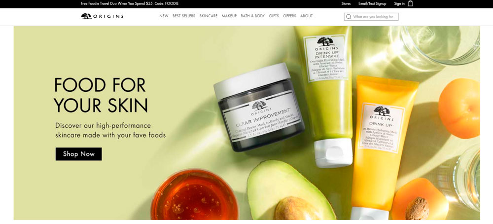 productos de belleza y cuidado de la piel - Origins