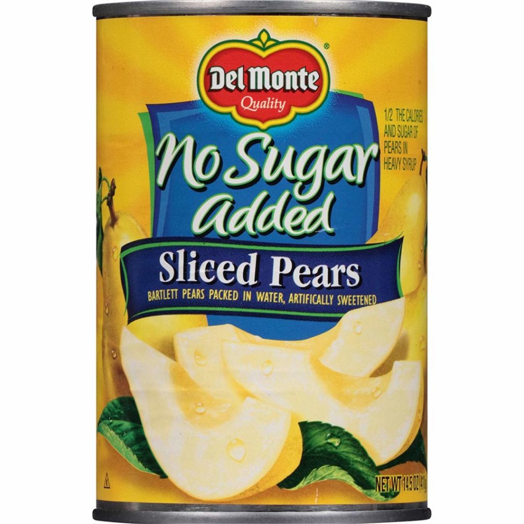 Peras rebanadas Del Monte