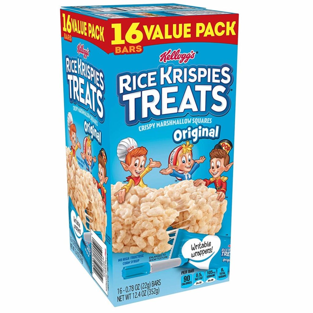 Rice Krispies Kellogg’s, barras de 0.78 oz (16 unidades)