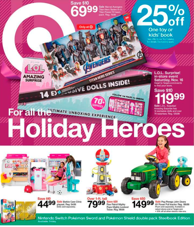 Juguetes en descuento