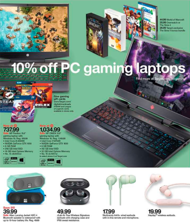 10% de descuento en Laptops y PC gaming
