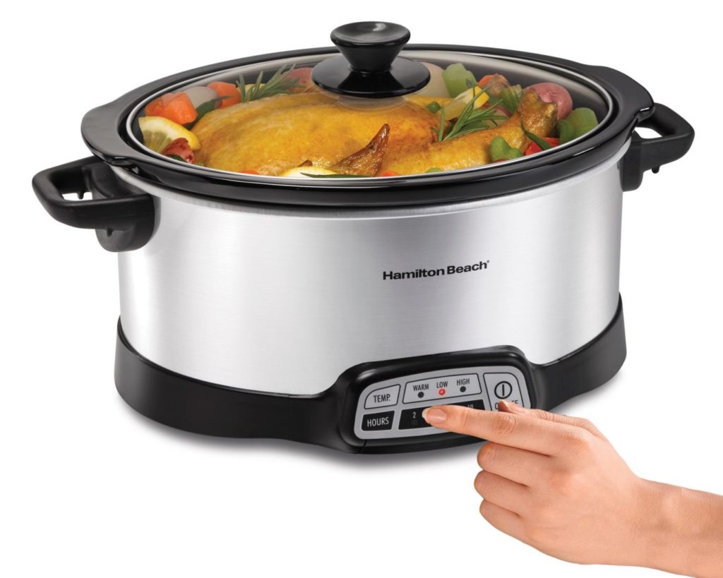 Olla de cocción lenta Hamilton Beach- Electrodomésticos para tú cocina