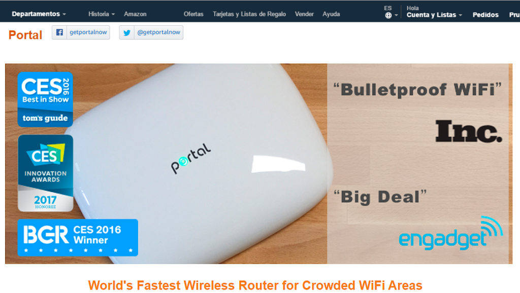 Router Wifi Portal