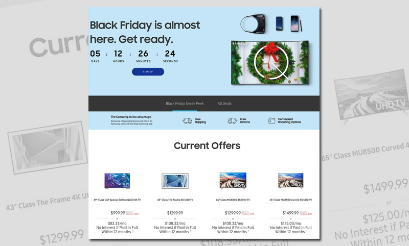 Las tiendas de marcas tecnológicas también tienen sus descuentos de Black Friday