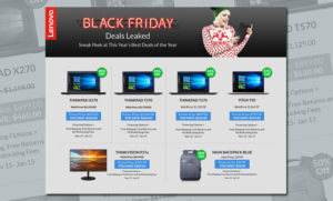Lenovo Black friday
