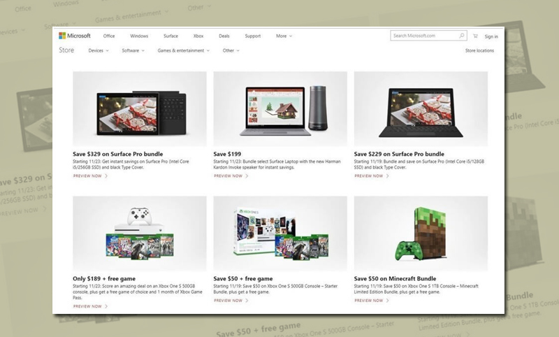 Microsoft Black Friday