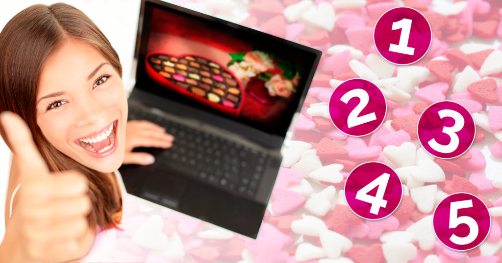 5 tiendas en línea con las mejores ofertas de San Valentín