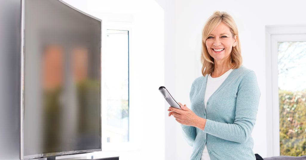 Un televisor para mamá en el Día de la Madre