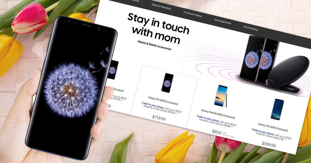 Ofertas de Samsung para el Día de la Madre