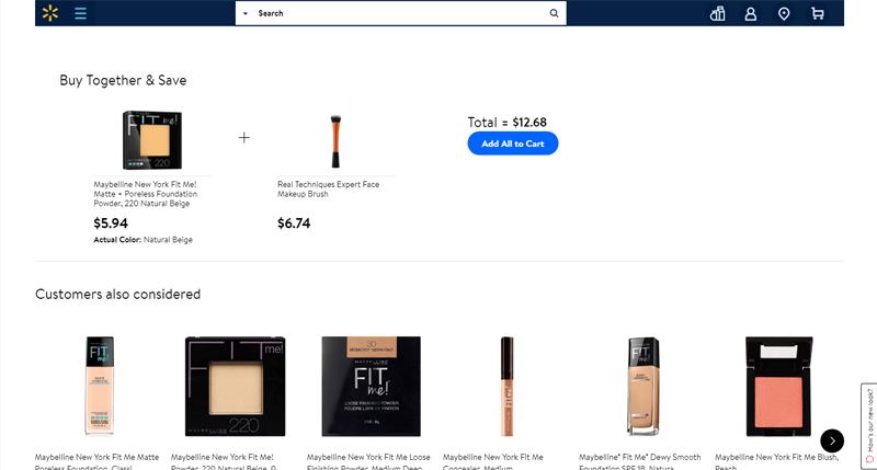 Maybelline New York Fit Me combo