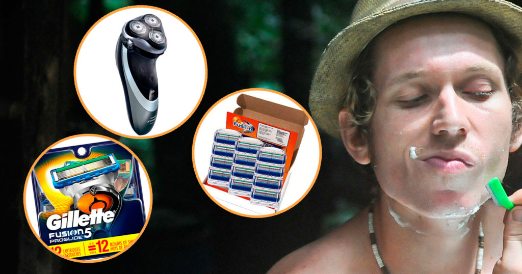 Hojillas y máquinas de afeitar que puedes comprar en Amazon