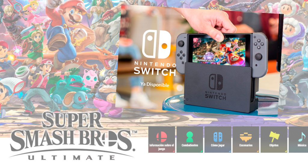 Nintendo Switch Super Smash Bros Ultimate