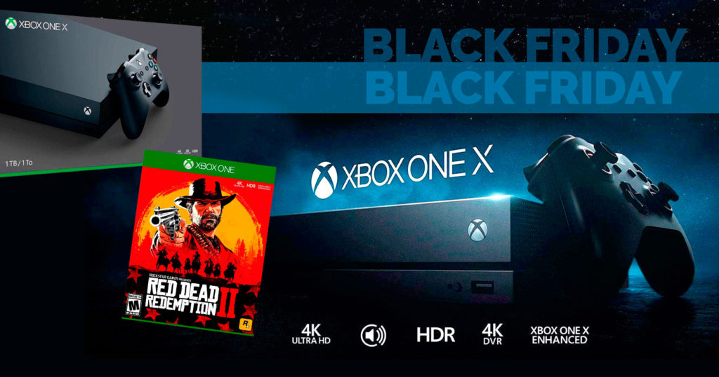 Black Friday 2018: Compra la Microsoft Xbox One X en oferta