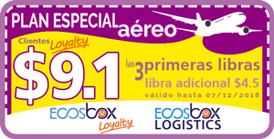 plan aéreo loyalty Ecosbox