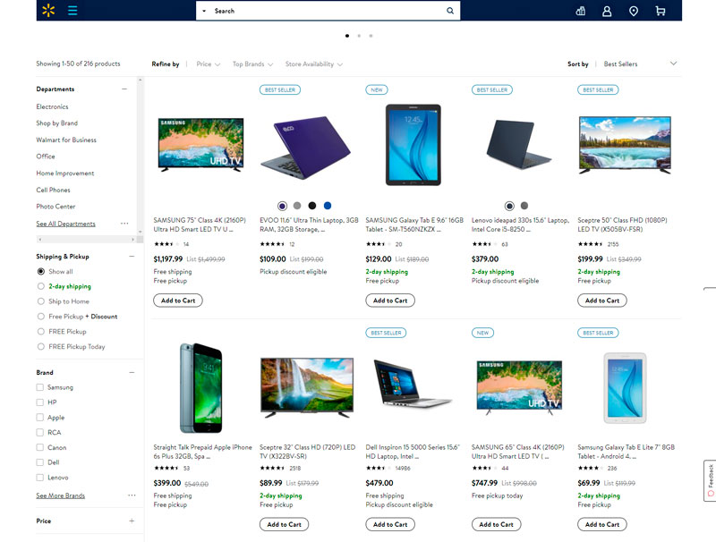 Ofertas de Walmart después de Cyber Monday