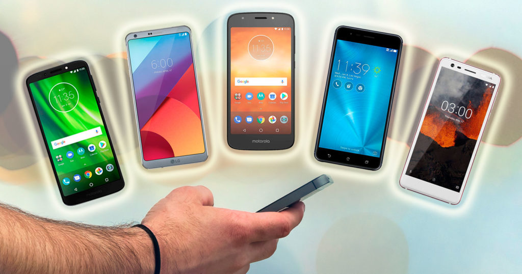 Teléfonos inteligentes por menos de 200 dólares