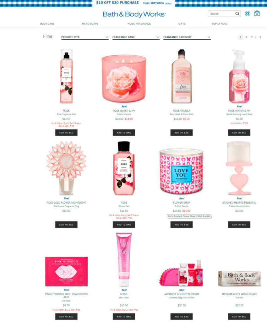 Ofertas para ella en productos de cuidado personal