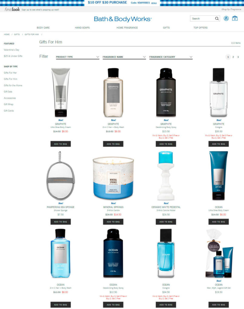 Ofertas para él en productos de cuidado personal