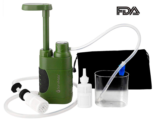 Filtro portátil de agua SurviMate