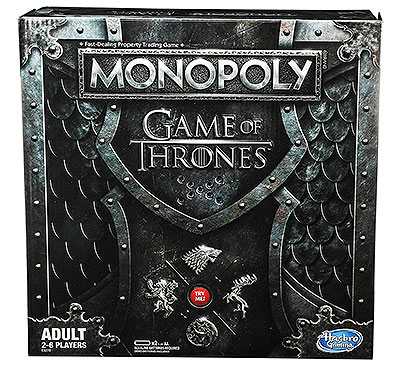 Juego de mesa Monopoly Game of Thrones para adultos