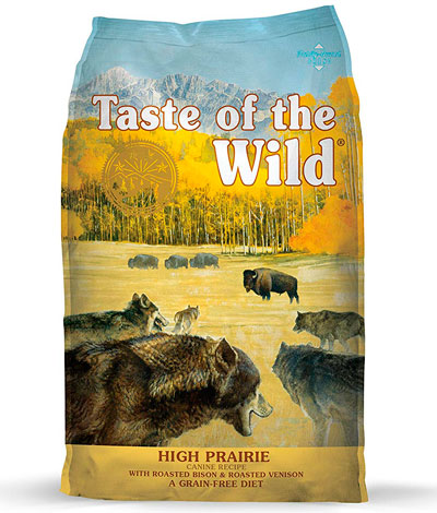 Alimento comercial para perros súper premium Taste of the Wilde