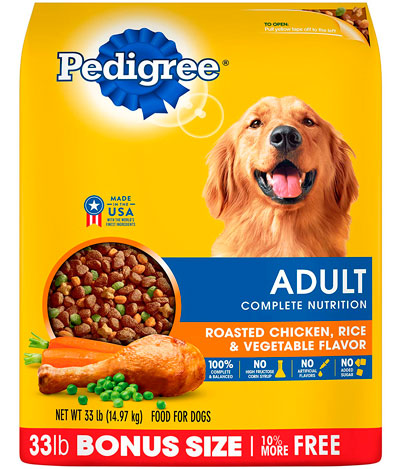 Alimento comercial para perros Pedigree Adulto