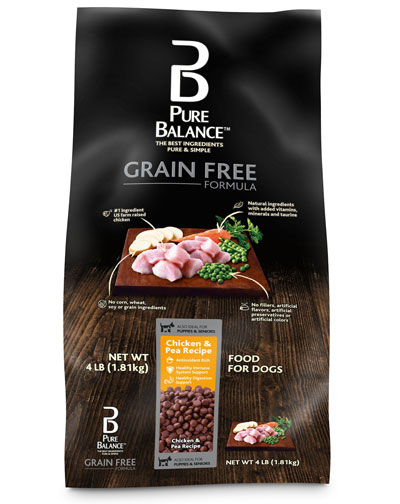 Alimento comercial para perros Pure Balance