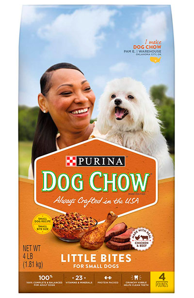 Alimento concentrado para perros Purina Dog Chow Little Bites
