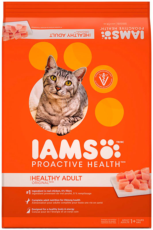 Iams Proactive Health Alimento original seco para gatos adultos 22 lb