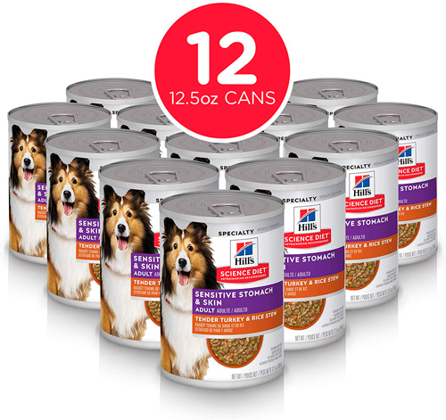 Hill's Science Diet, Alimento para perros adultos, estómago y piel sensibles
