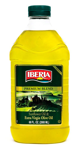 Aceite de oliva extra virgen y aceite de girasol